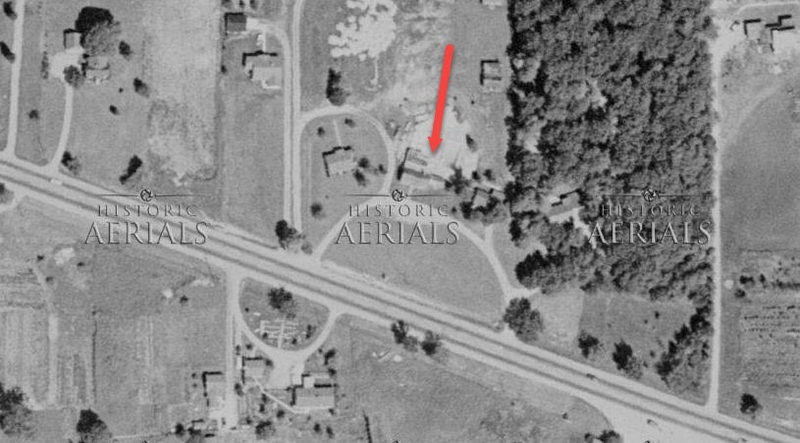 Peasant Crafters - 1955 Aerial (newer photo)